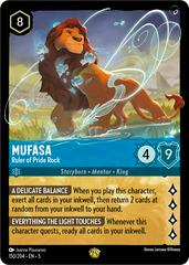 Mufasa - Ruler of Pride Rock [Foil] #150 Lorcana Shimmering Skies Prices