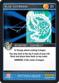 Blue Outbreak [Foil] C21 Dragon Ball Z Perfection