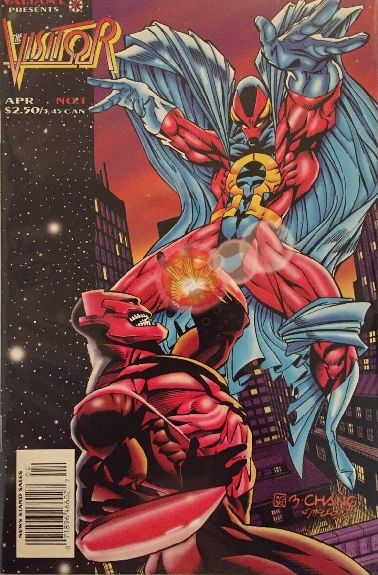 The Visitor [Newsstand] #1 (1995) Comic Books Visitor