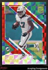 Jaylen Waddle [Red] #182 Football Cards 2021 Panini Chronicles Elite Update Prices