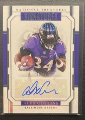 Alex Collins Football Cards 2018 National Treasures Signatures Prices