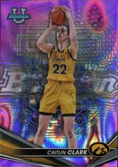 Caitlin Clark [Pink Lava] #50 Basketball Cards 2022 Bowman University Best Prices