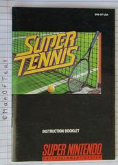 Manual  | Super Tennis Super Nintendo