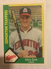 Chris Cron #21 Baseball Cards 1990 CMC Edmonton Trappers Prices