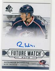 Alexander Wennberg [Autograph] Hockey Cards 2014 SP Authentic Prices
