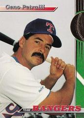 Geno Petralli #22 Baseball Cards 1993 Stadium Club Rangers Prices