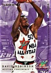 Side 2 | Patrick Ewing / David Robinson Basketball Cards 1995 Fleer All-Stars