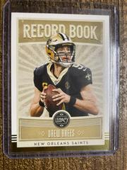 Drew Brees Football Cards 2020 Panini Legacy Record Book Prices
