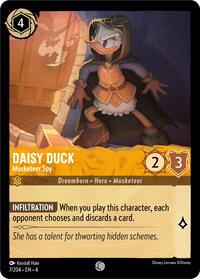 Daisy Duck - Musketeer Spy #7 Lorcana Ursula's Return