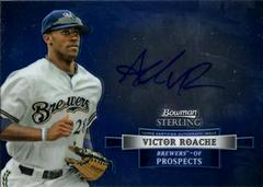 Victor Roache #BSAP-VR Baseball Cards 2012 Bowman Sterling Autograph Prospects Prices