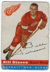 Bill Dineen Hockey Cards 1954 Topps Prices