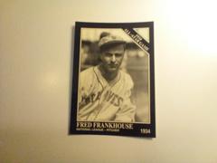Fred Frankhouse Baseball Cards 1994 The Sportin News Conlon Collection Prices