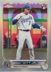 Bobby Witt Jr. #221 Baseball Cards 2022 Topps Chrome Prices