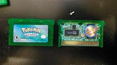 Cartridge Label And Board Front | Pokemon Emerald GameBoy Advance