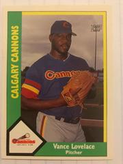 Vance Lovelace Baseball Cards 1990 CMC Calgary Cannons Prices