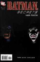 Batman: Secrets Comic Books Batman: Secrets Prices