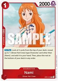 Nami OP01-016 One Piece Romance Dawn