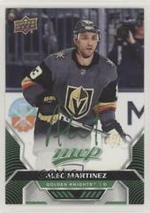 Alec Martinez [Green Script] Hockey Cards 2020 Upper Deck MVP Prices
