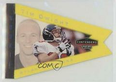 Tim Dwight [Yellow] #4 Football Cards 1998 Playoff Contenders Pennants Prices