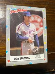 Ron Darling Baseball Cards 1988 Fleer Star Stickers Prices