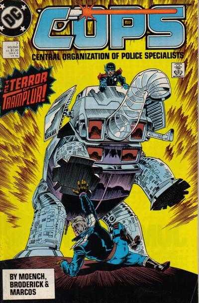 COPS #7 (1988) Comic Books COPS (DC)