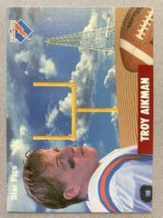 Troy Aikman Football Cards 1991 Star Pics Prices