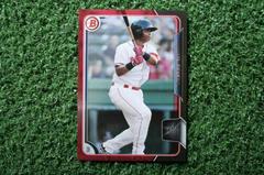 Rafael Devers [Red and Black-Asia Exclusive] Baseball Cards 2015 Bowman Draft Prices