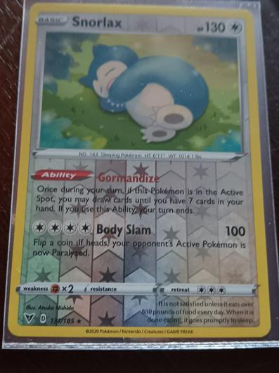 Snorlax [Reverse Holo] #131 photo