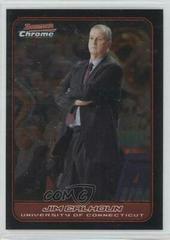 Jim Calhoun Basketball Cards 2006 Bowman Chrome Prices