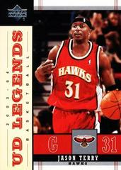 Jason Terry #3 Basketball Cards 2003 Upper Deck Legends Prices
