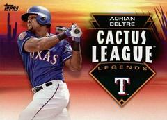 Adrian Beltre #CLL-15 Baseball Cards 2019 Topps Cactus League Legends Prices
