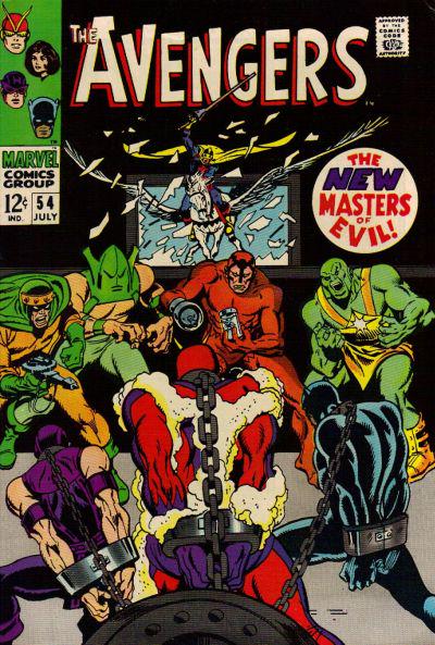 Avengers #54 (1968) Comic Books Avengers