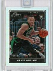 Grant Williams #105 Basketball Cards 2019 Panini One and One Prices