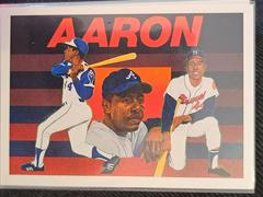 Hank Aaron Baseball Cards 1991 Upper Deck Heroes Hank Aaron Prices