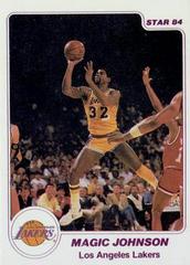Magic Johnson #3 Basketball Cards 1984 Star Prices