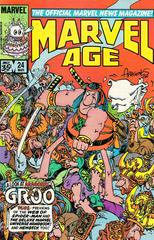 Marvel Age #24 (1985) Comic Books Marvel Age Prices