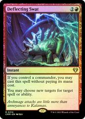 Deflecting Swat [Foil] Magic Commander Masters Prices