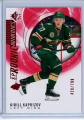 Kirill Kaprizov [Red] #129 Hockey Cards 2020 SP Prices
