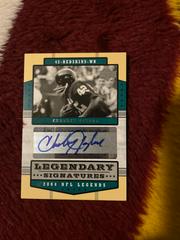 Charley Taylor [Legendary Signature] #LS-CT Football Cards 2004 Upper Deck Legends Legendary Signatures Prices