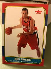 Rudy Fernandez Basketball Cards 2008 Fleer 1986-87 Rookies Prices