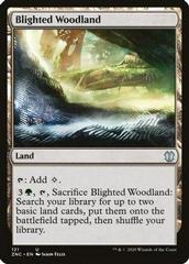 Blighted Woodland #121 Magic Zendikar Rising Commander Prices