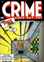Crime Does Not Pay #34 (1944) Comic Books Crime Does Not Pay Prices