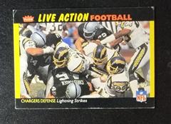 San Diego Chargers [Lightning Srikes] Football Cards 1987 Fleer Team Action Prices
