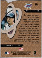 Side 2 | Darin Erstad [Preferred Seating] Baseball Cards 1998 Donruss Preferred