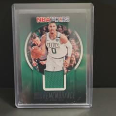 Jayson Tatum #RR-JAY Basketball Cards 2023 Panini Hoops Rookie Remembrance Prices