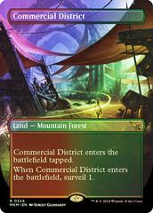 Commercial District [Borderless Foil] #324 Magic Murders at Karlov Manor Prices