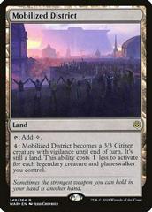 Mobilized District [Foil] Magic War of the Spark Prices