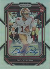 Brock Purdy [Autograph Silver] Football Cards 2022 Panini Prizm Prices