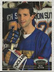 Ron Sutter #36 Hockey Cards 1992 Stadium Club Prices