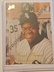 Frank Thomas [Promo Sample] #209 Baseball Cards 1994 Studio Prices